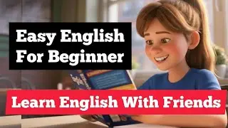 Learn English with Friends 🇺🇸 | Easy Daily Life Story for Beginners