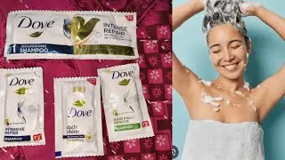 Dove Intense Repair shampoo and conditioner ll 2 Steps and see the Result