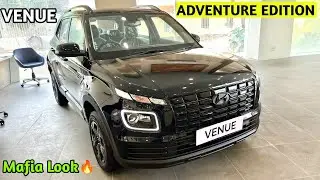 2025 New Hyundai Venue Adventure S(O) Plus Review 🖤Mafia Look 🔥