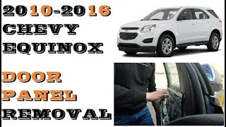 Как снять дверную панель на Chevrolet Equinox 2010-2016