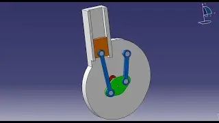 Mecanisme  conception,assemblage et simulation CATIA V5