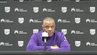 Alvin Gentry postgame; Kings lost to the Suns