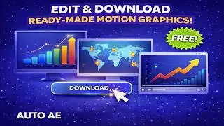 Create Motion Graphics WITHOUT After Effects 😱 | AutoAE FREE Tutorial
