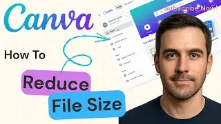 How To Reduce File Size in Canva | Canva Export Tutorial 2025