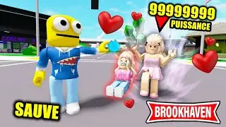 ODA SAUVE ODETTE VS BARBIE PUISSANCE 9999999 (PRODER & BARBIE) #2 BROOKHAVEN RP - ROBLOX