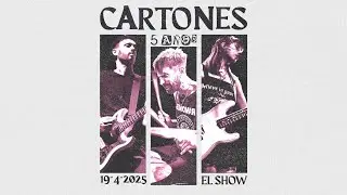 Cartones 5 a&ntilde;os en vivo - Show completo - Strummer 19.04.25