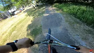 Brand NEW PUMP TRACK in Bentonville Ar, Built by Rock Solid Trail Company!