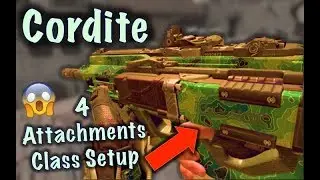 CORDITE (4 Attachments) Class Setup | Black Ops 4