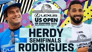 Mateus Herdy vs Michael Rodrigues | Lexus US Open of Surfing 2025 - Challenger Semifinals