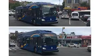 MTA NYC Bus New Flyer XD40/XN40 #7546/734 Bx11