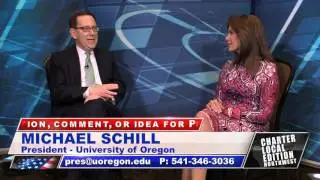 PRESIDENT MICHAEL SCHILL - University of Oregon - GRAND RONDE 2015