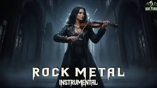 Cinematic Metal Rock Instrumental • Epic Hybrid Guitar Mix for Energy, Work & Immersion (LIVE) 1228