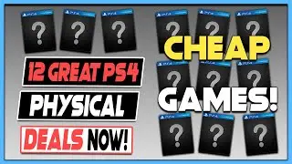 12 Great PHYSICAL PS4 Game DEALS Now! - New PlayStation 4 Deals and Sales