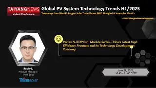 Rocky Li, Trina Solar: Vertex N-iTOPCon Module Series
