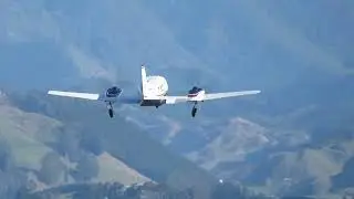 Cessna 421C Golden Eagle (ZK-STV) Takeoff Nelson Airport (NZNS)