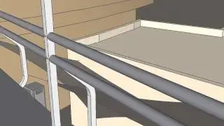 Fabric Shade over Utility Area