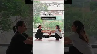 🧘&zwj;♂️ Couples Yoga Challenge is ON! 💪💞Try this fun flow with your partner and show us