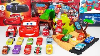Disney Pixar Cars Unboxing Review 🚗💨 | Mattel Disney Pixar Cars on the Road Dino Playground #mcqueen