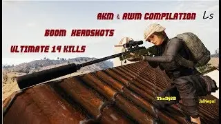 14 Kills with AWM Shots PUBG Mobile Highlights|AKM & AWM ONLY|  Wildy Gaming