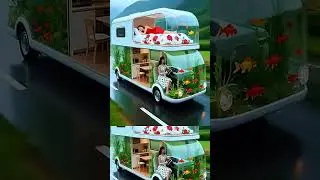 Your Dream Fantasy Greenhouse Car? #automobile #fantasy #japan #bubble #cute #animation #greenhouse