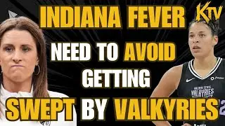 Indiana Fever must AVOID getting SWEPY by Valkyries keep WIN STREAK going CAITLIN CLARK NEAR READY