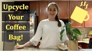 HOW TO UPCYCLE COFFEE BAGS || DIY CRAFTS BY 25/8 COFFEE