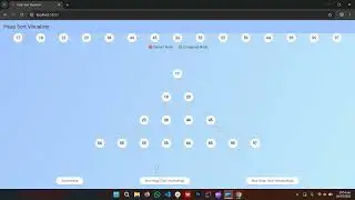 Heap Sort Visualization | How data moves in Heap Sort? | Web-based Application