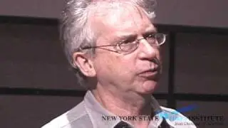 Peter Carey at the NYS Writers Institute in 2009