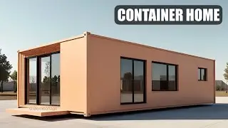 2x40ft Shipping Container Home Design | 2 Bedroom | Tiny House