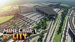 Der Bahnhof (Part 1) | Minecraft City Building Timelapse | Ep. 7