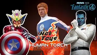 Hot Toys News| FANTASTIC FOUR Human Torch| HeroRama Space Station Edition | 1/6 Scale Figure Preview