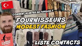 Grossiste&nbsp;Modest&nbsp;Fashion&nbsp;en Turquie : Obtenez la liste de ces fournisseurs ! + Comment acheter