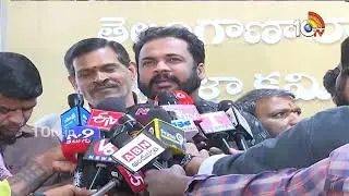 మీ మీద కుట్ర చేస్తుంది వాళ్లేనా.. రిపోర్టర్ ప్రశ్నకు శివాజీ రియాక్షన్ | Actor Sivaji Reaction | 10TV