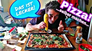 Wie macht man eine Pizza selber? | Was soll ich heute kochen? #16