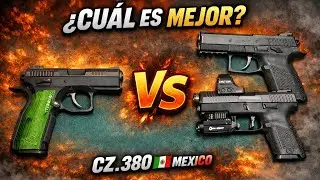 &iquest;Cu&aacute;l es la mejor pistola CZ .380 en M&eacute;xico? | Shadow 2 vs P-07 vs P-10 C