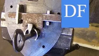 Blacksmithing Project - A Basic Padlock 7