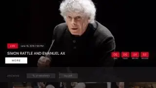 The Digital Concert Hall on Apple TV