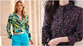 Moda 2025 BLUSAS BONITAS 100&rdquo;Ideas De blusas bonitas MODELOS casuales 25/26 #fashion #shirts #style