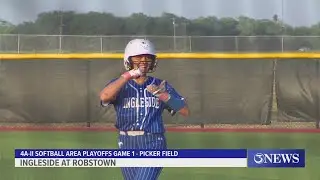 H.S. Softball Area Playoffs: Ingleside run rules Robstown