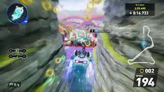 ソニックレーシング　レインボーガーデン　sランク　やっととったので解説