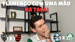 REACT: Gr&ecirc;mio 3 X 2 Palmeiras - Atl&eacute;tico-MG 1 X 1 Flamengo 