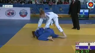 48 kg Kharlapanova D Khalturina K 04 04 2015 Т4 Кубок Европы по дзюдо среди кадетов, ТВЕРЬ