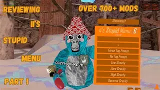 ii's Stupid Mod Menu Review for Gorilla Tag on Meta Quest 3S | Cozy Moonke VR