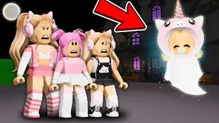 MINHA FILHA VIROU um FANTASMA em BROOKHAVEN