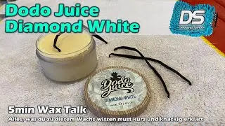Auto-Wachse in 5min: Dodo Juice Diamond White - nat&uuml;rliches Hart-Wachs f&uuml;r helle Lacke