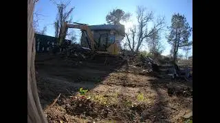 Farmhouse Demolition Day 1