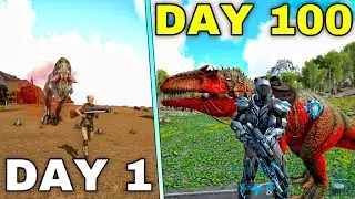 Surviving 100 Days Ark: Ultimate Mobile Edition | S2 EP.5 | Taming Mantis & Yuti