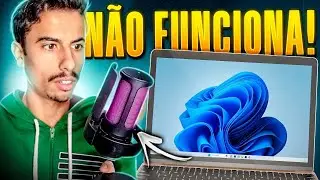 MICROFONE N&Atilde;O FUNCIONA no PC ou NOTEBOOK? APRENDA RESOLVER!