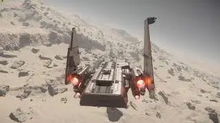 Star Citizen - Drake Corsair Testing RTXGI Codes on it Random Gameplay
