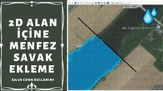 USING HECRAS SA/2D CONN | 2D AREA CULVERT - WALL ADDING | hecras |
